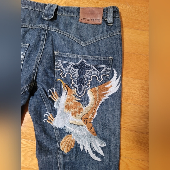 Antik Blue Denim Jeans - Picture 9 of 13